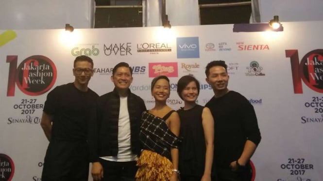 Lima desainer yang tampil di DFK dalam acara Jakarta Fashion Week 2017