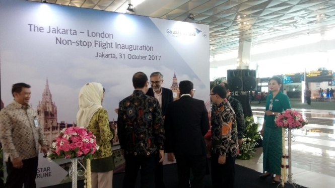 Garuda Indonesia buka penerbangan langsung Jakarta-London