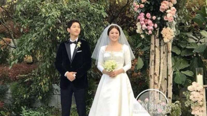 Pernikahan Song Joong Ki dan Song Hye Kyo,