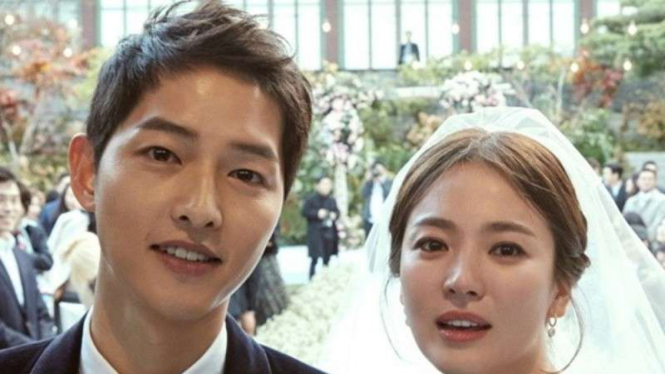 Pernikahan Song Joong Ki dan Song Hye Kyo