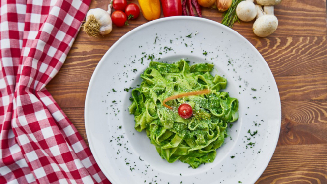 RESEP: Makan Pasta yang Lebih Sehat dengan Saus Pesto