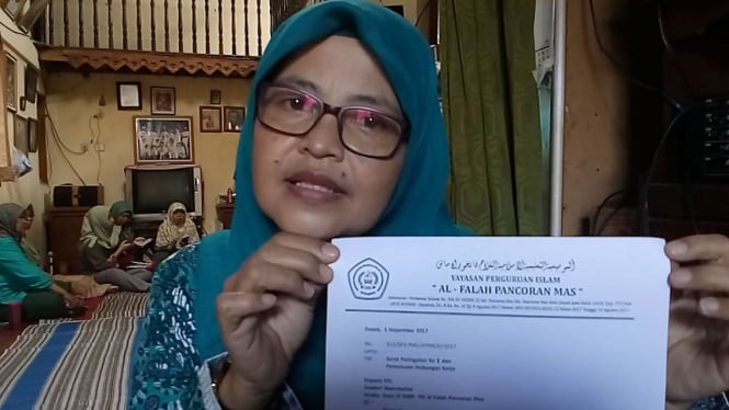 Guru Yayasan Pendidikan Islam Al Falah Depok dipecat sepihak