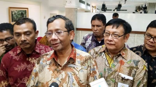 Mantan Ketua Mahkamah Konstitusi Mahfud MD.