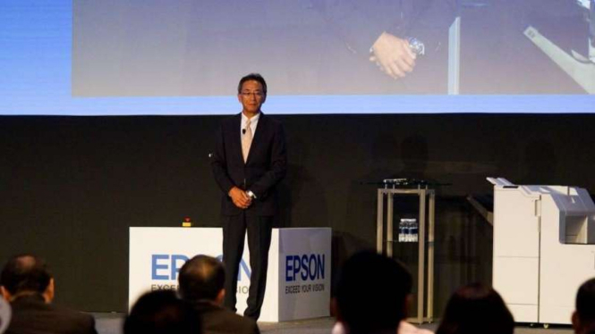 Direktur Manajemen Asia Tenggara Epson, Tanaka Toshimitsu