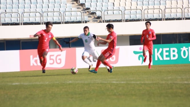 Pertandingan Timnas Indonesia U-19 vs Korea Selatan
