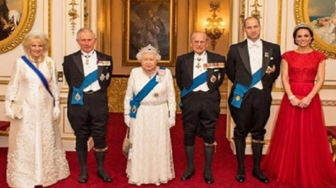 Keluarga Kerajaan Inggris.