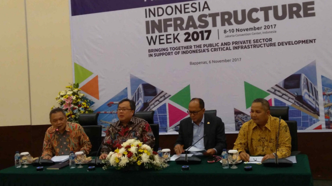 Konferensi Pers Indonesia Infrastruktur Week 2017