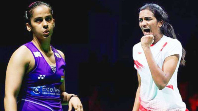 Dua tunggal putri India, Saina Nehwal dan PV Sindhu