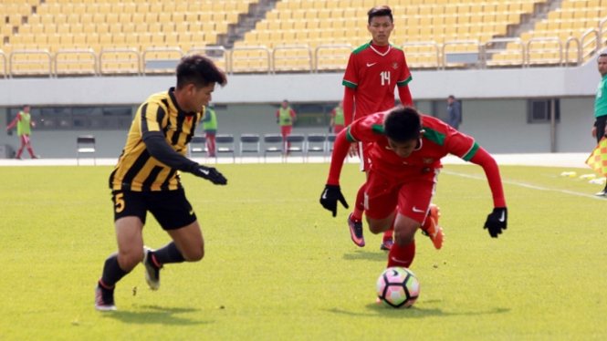 Pertandingan Timnas Indonesia U-19 vs Malaysia