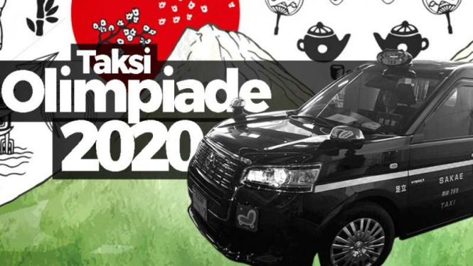 Japan Taxi, khusus untuk Olimpiade 2020