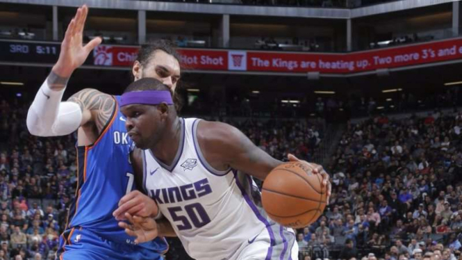Pertandingan NBA antara Sacramento Kings kontra Oklahima City Thunder