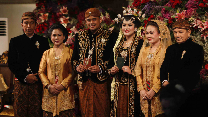 Acara Puncak Pernikahan Kahiyang Ayu dan Bobby Nasution