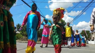 Prosesi Adat Boti Meriahkan Festival Wakatobi Wave 