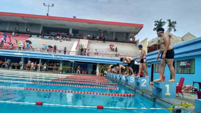 LISCA 2017 yang digelar di Kolam Renang Pertamina Simprug, Jakarta