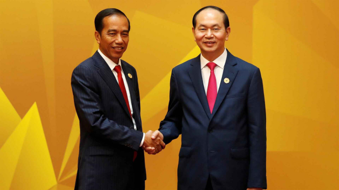 Presiden Joko Widodo & Presiden Vietnam, Tran Dai Quang