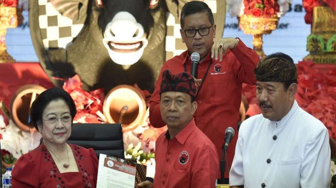 Pasangan I Wayan Koster-Tjokorda Oka diusung PDIP di Pilgub Bali 2018