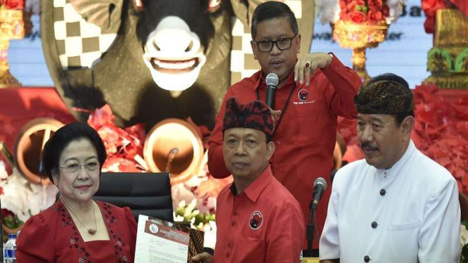 Pasangan I Wayan Koster-Tjokorda Oka diusung PDIP di Pilgub Bali 2018