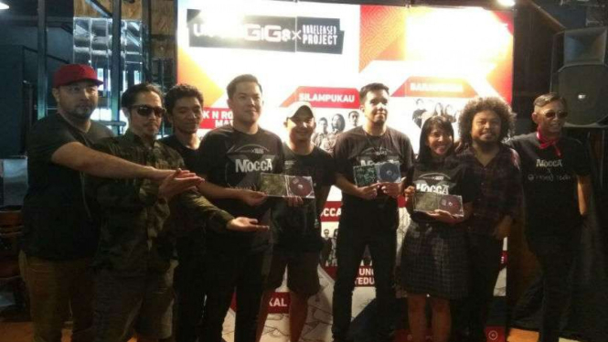 Grup band Mocca dan Payung Teduh