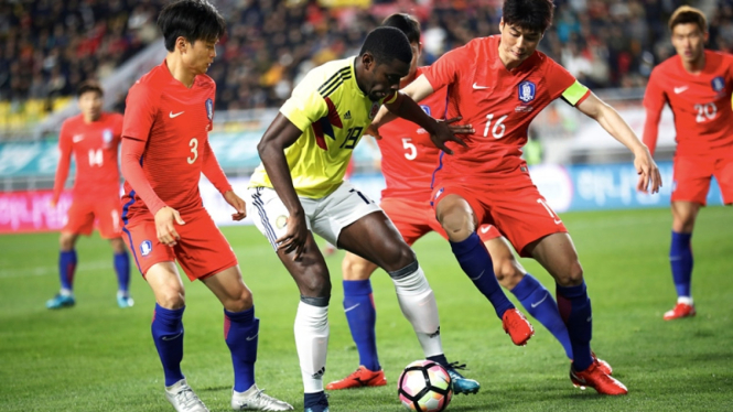 Pertandingan Korea Selatan vs Kolombia