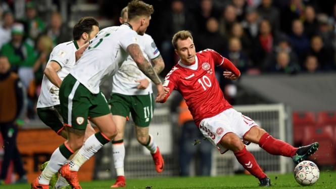 Pertandingan Denmark vs Irlandia