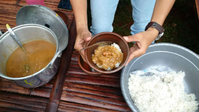 Bubur ketan durian 