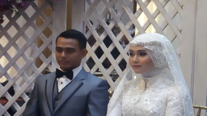 Zaky Zimah resmi menikahi kekasihnya, Lisa