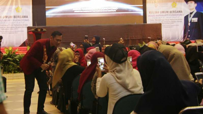 Kuliah Umum Agus Harimurti Yudhoyono (AHY) di Unsyiah Banda Aceh 