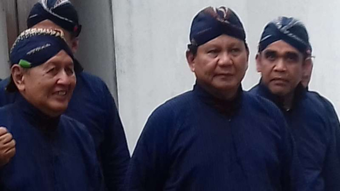 Ketua Umum DPP Gerindra Prabowo Subianto.