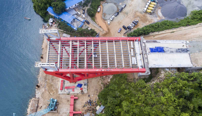 Proyek Jembatan Holtekamp di Papua