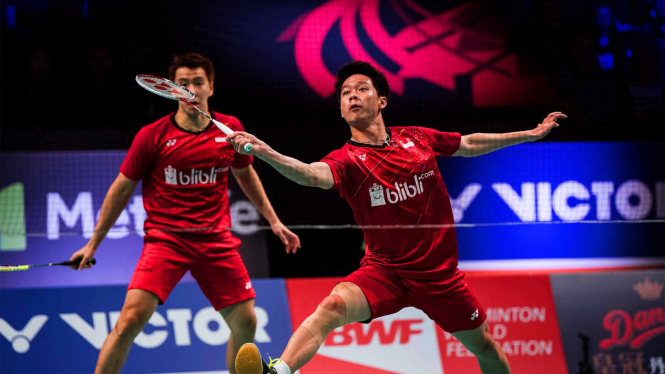 Ganda putra Indonesia, Kevin Sanjaya/Marcus Fernaldi Gideon