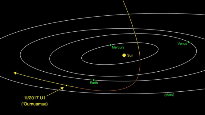 Objek antarbintang, Oumuamua