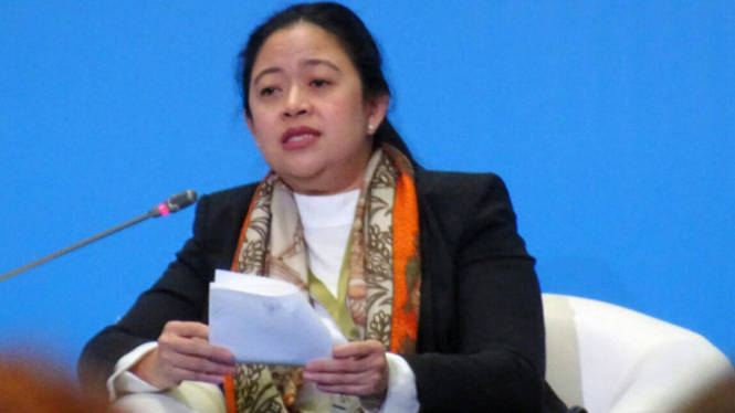Menteri Koordinator Bidang Pembangunan Manusia dan Kebudayaan Puan Maharani