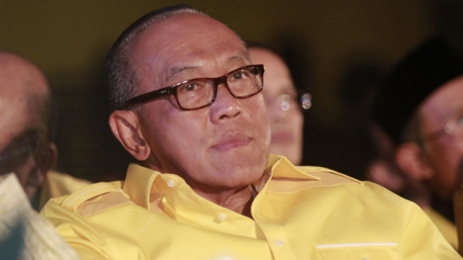 Ketua Dewan Pembina Partai Golkar, Aburizal Bakrie.