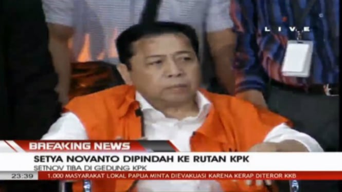 Ketua DPR RI Setya Novanto.