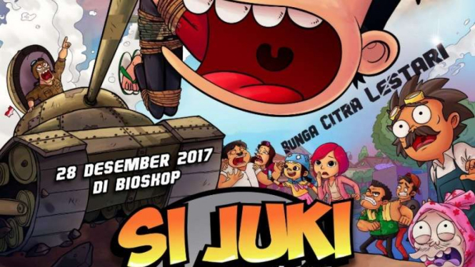 Poster film Si Juki The Movie