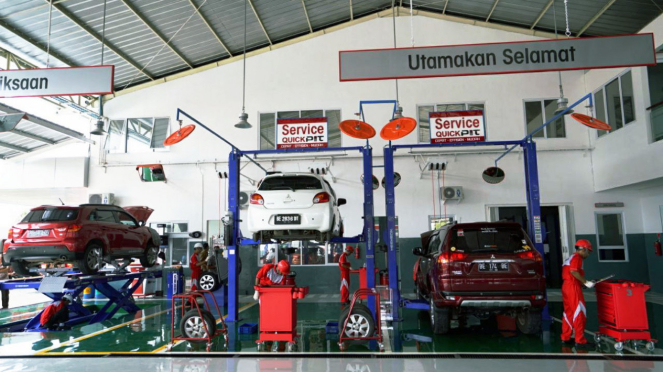 Diler dan bengkel Mitsubishi