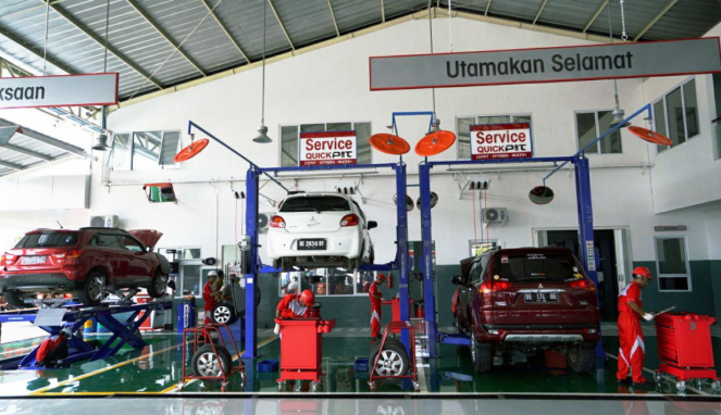 Diler dan bengkel Mitsubishi