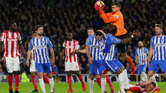 Brighton & Hove Albion vs Stoke City.