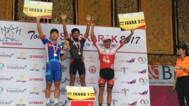 Juara etape 4 Tour de Singkarak 2017