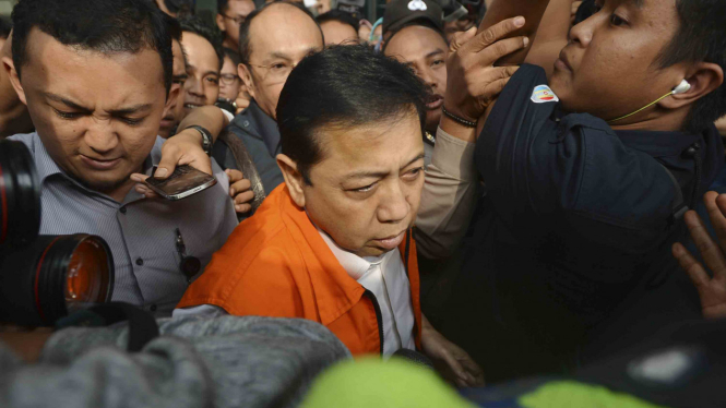 Seperti ini Kondisi Setya Novanto Usai Pemeriksaan