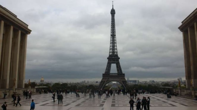 Torre Eiffel en París, Francia.