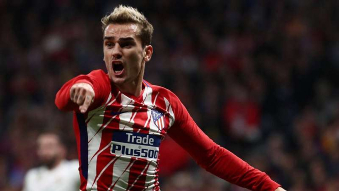 Penyerang Atletico Madrid, Antoine Griezmann