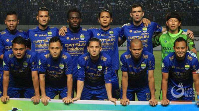 Skuat Persib Bandung di Liga 1 2017.