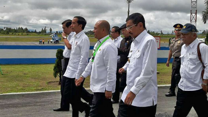 Jokowi resmikan Bandara Silangit Internasional 