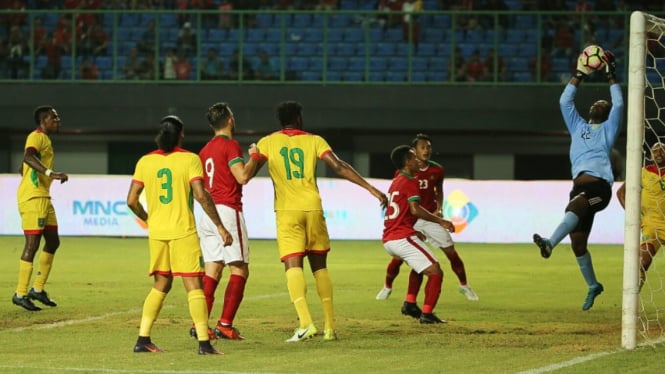 Indonesia vs Guyana Babak Pertama