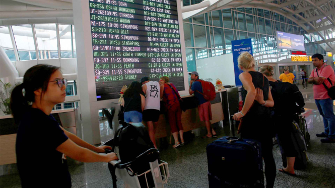 Situasi Bandara Internasional I Gusti Ngurah Rai, Bali