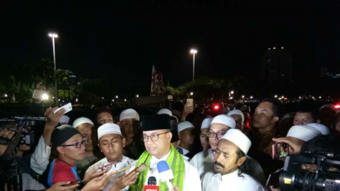 Anies Baswedan di Monas