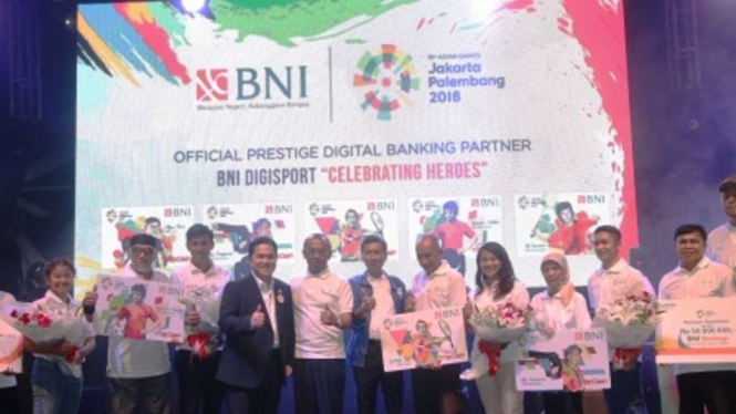 BNI sponsor prestige Digital Banking Asian Games 2018.