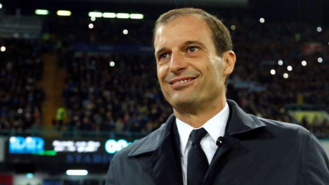 Pelatih Juventus, Massimiliano Allegri.