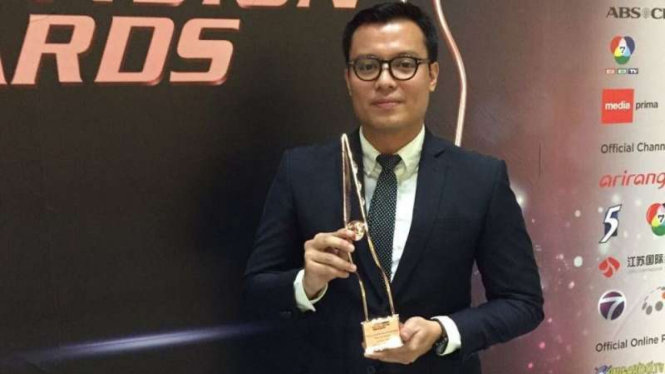 Presenter Indonesia, Pangeran Siahaan di ajang Asian Television Awards ke 22